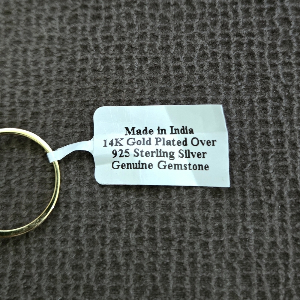 Shivam Green💚 Quartz Ellipse Ring💍 - NWT - Picture 6 of 16